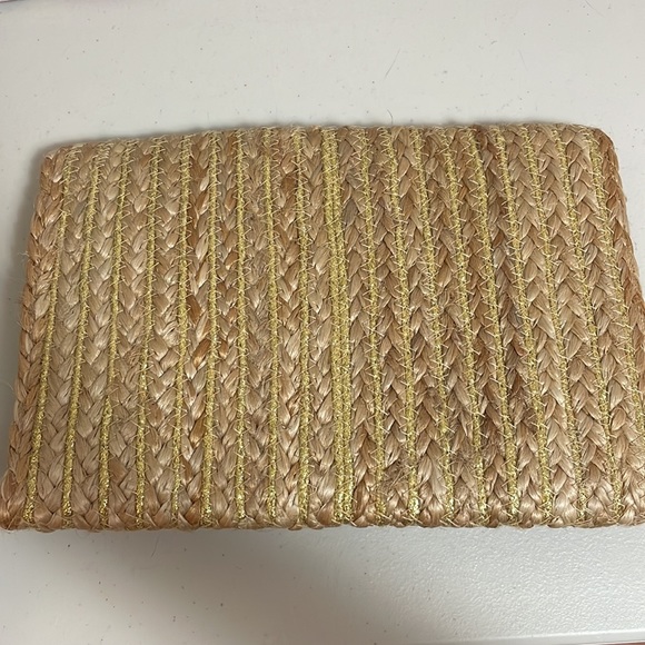 NWT Jute Clutch bag - Picture 3 of 7